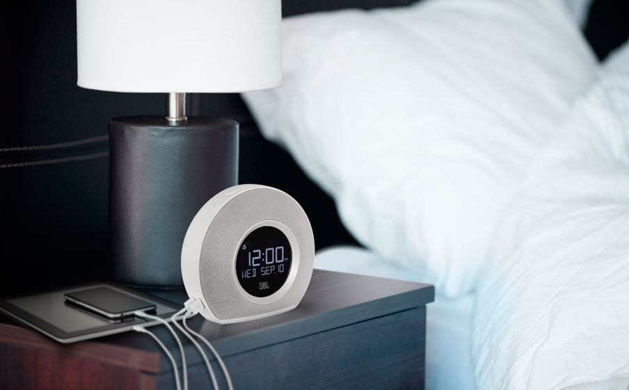 JBL Horizon | Bluetooth® wekkerradio met USB-oplaadfunctie en