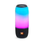 JBL Pulse 3 - Black - Waterproof portable Bluetooth speaker with 360° lightshow and sound. - Hero