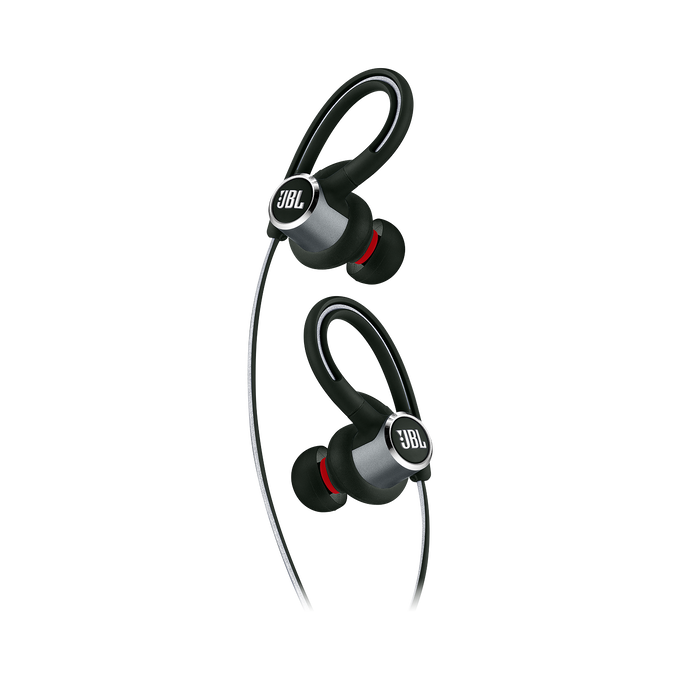 JBL Reflect Contour 2 - Black - Secure fit Wireless Sport Headphones - Detailshot 1 image number null