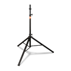 JBL Tripod Stand (Manual Assist) - Black - Aluminum Tripod Speaker Stand with Secure Locking Pin and 150 lbs Load Capacity - Hero