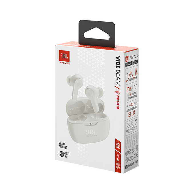 JBL Wave Beam - White - True wireless earbuds - Detailshot 15 image number null