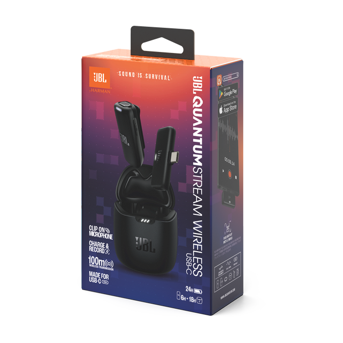 JBL Quantum Stream Wireless USB-C 2個セット JBL Quantum Stream Wireless USB-C | Draagbare draadloze