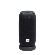 JBL Link Portable - Black - Portable Wi-Fi Speaker - Hero