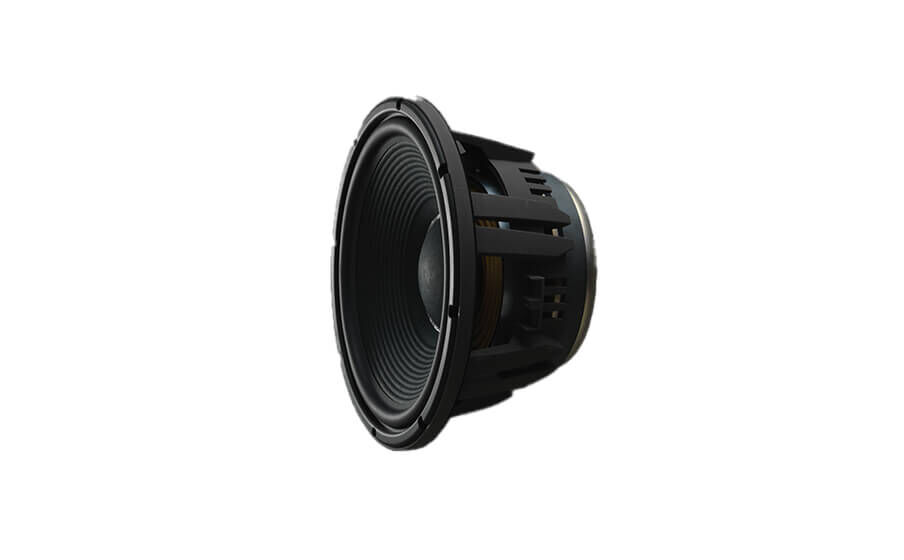 JBL 4349 12-inch (300 mm) woofer met pulpconus in basreflexuitvoering met dubbele, naar voren gerichte, afgestemde poorten. - Image