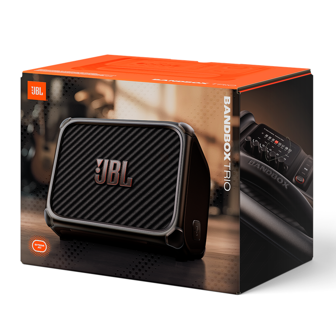 JBL BandBox Trio | Draagbare oefenversterker en luidspreker met AI