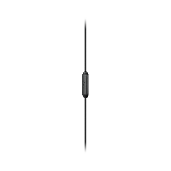 JBL Endurance RUN - Black - Sweatproof Wired Sport In-Ear Headphones - Detailshot 2 image number null