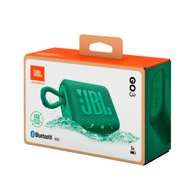 Bloody Corporation Super goed JBL Go 3 Eco | Ultradraagbare waterbestendige luidspreker
