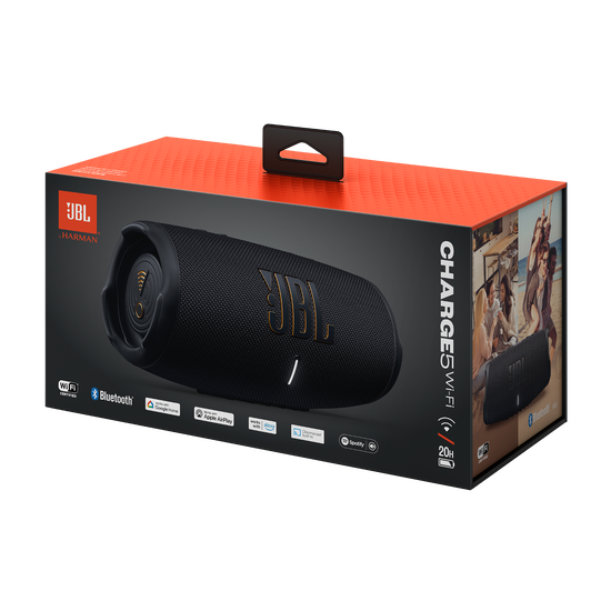 JBL Charge 5 Wi-Fi | Draagbare wifi- en Bluetooth-luidspreker