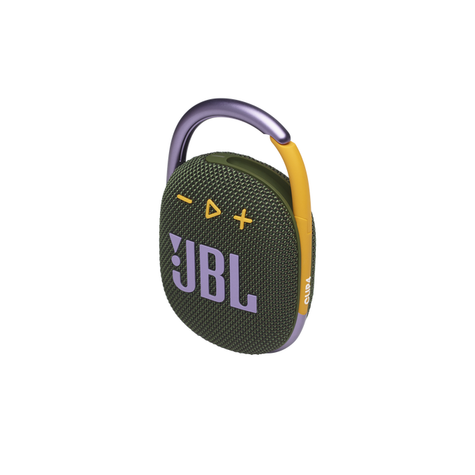 JBL Clip 4 - Green - Ultra-portable Waterproof Speaker - Detailshot 2 image number null