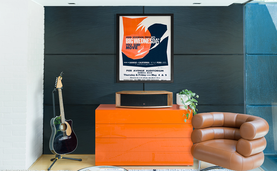 JBL L75ms Music System Afwerking van satijn notenhout met fineer van meubelkwaliteit - Image