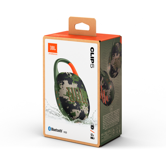 JBL Clip 5 | Ultradraagbare waterbestendige luidspreker
