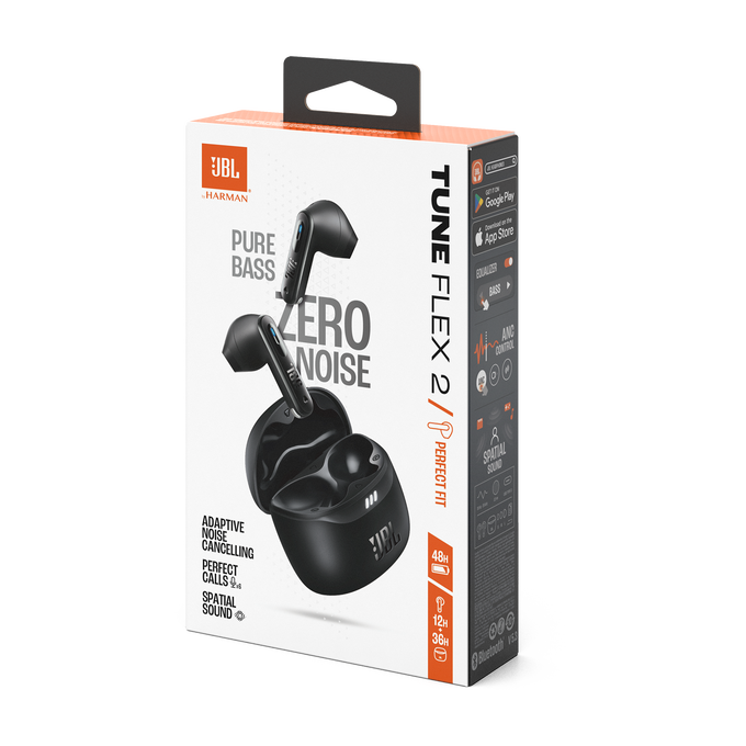 JBL Tune Flex 2 | Volledig draadloze oordopjes met noise cancelling