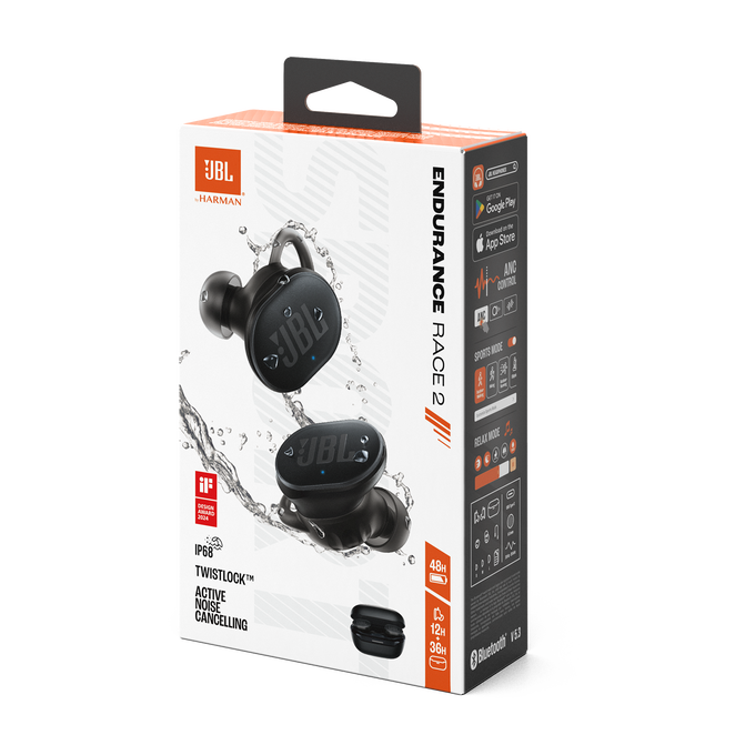 イヤホン JBL ENDURANCE RACE 2 JBL Endurance Race 2 | Waterbestendige draadloze sportoordopjes