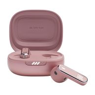 JBL Live Flex - Rose - True wireless Noise Cancelling earbuds - Hero