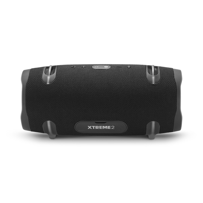 JBL Xtreme 2 - Midnight Black - Portable Bluetooth Speaker - Back image number null