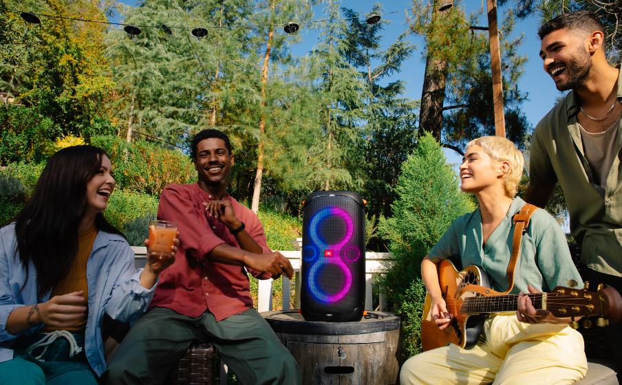 JBL Partybox 110 Dynamische lichtshow die synchroon lopen met de beat - Image