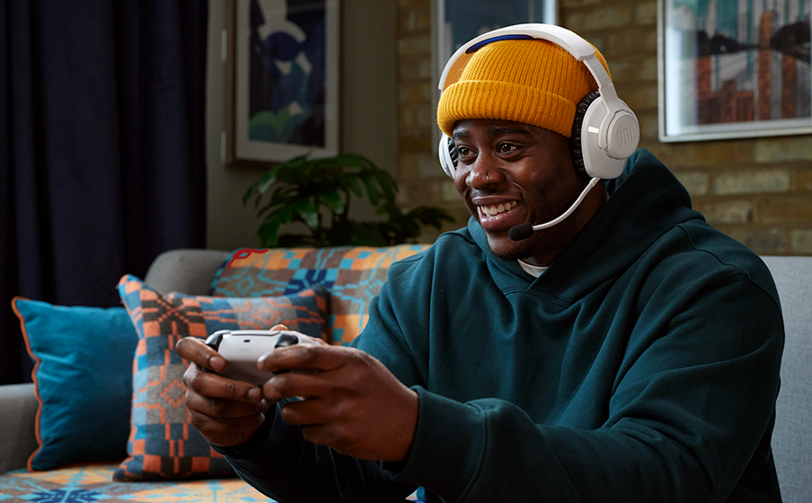 JBL Quantum 360P Console Wireless Laat je stem horen, of juist niet, met een afneembare boommicrofoon met mute-functie - Image