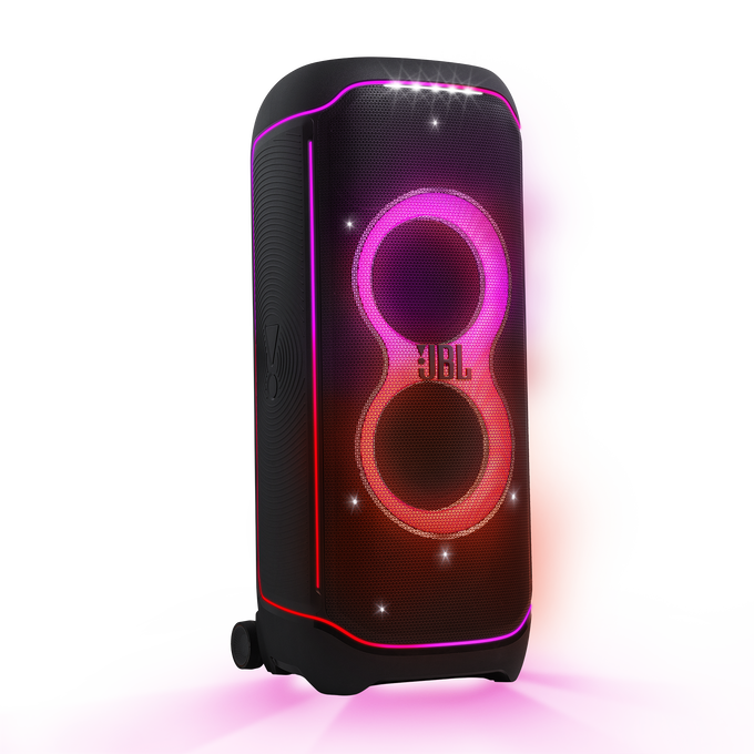 JBL PartyBox Ultimate - Black - Massive party speaker with powerful sound, multi-dimensional lightshow, and splashproof design. - Detailshot 8 image number null