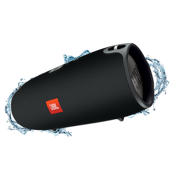 JBL Xtreme - Black - Splashproof portable speaker with ultra-powerful performance - Hero image number null