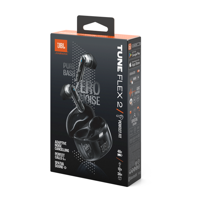 JBL Tune Flex 2 Ghost Edition | Volledig draadloze oordopjes met