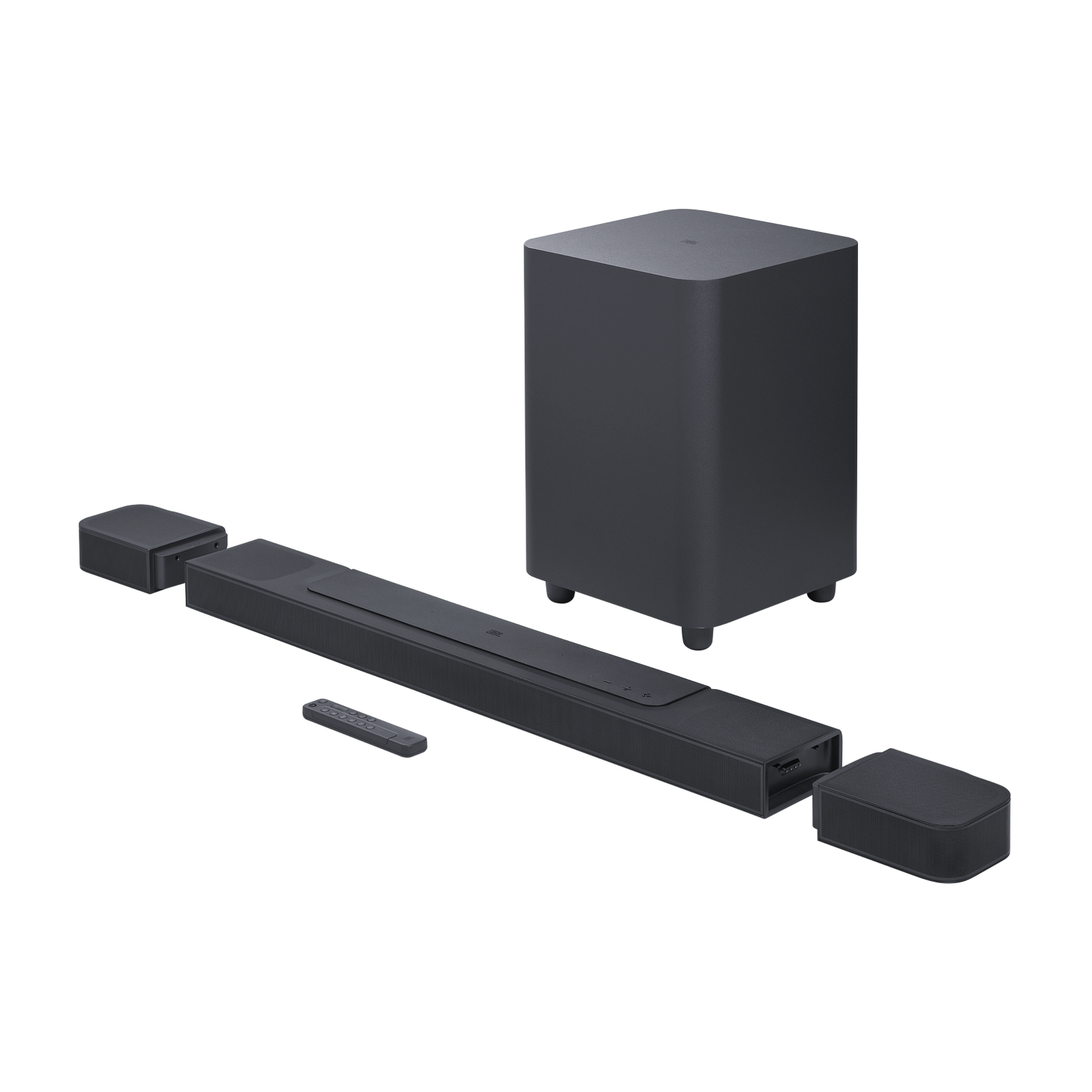 JBL Bar 1000 Pro - 7.1.4 Soundbar met Dolby Atmos - Draadloze Subwoofer & Afneembare Surround Speakers - 880W Home Cinema - HDMI eARC - WiFi, AirPlay & Chromecast - Zwart