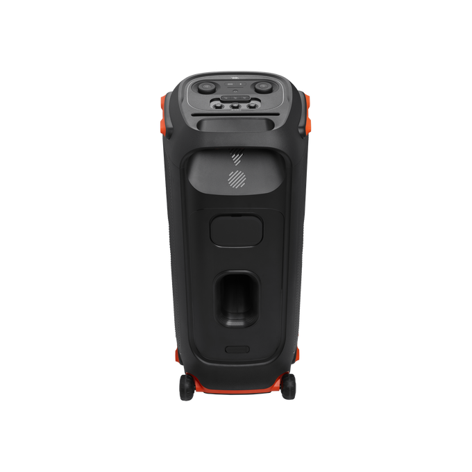 JBL Partybox 710 - Black - Party speaker with 800W RMS powerful sound, built-in lights and splashproof design. - Back image number null