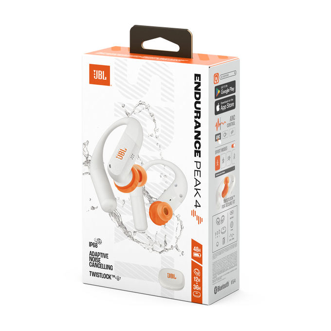 JBL Endurance Peak 4 | Volledig draadloze sportoordopjes met noise