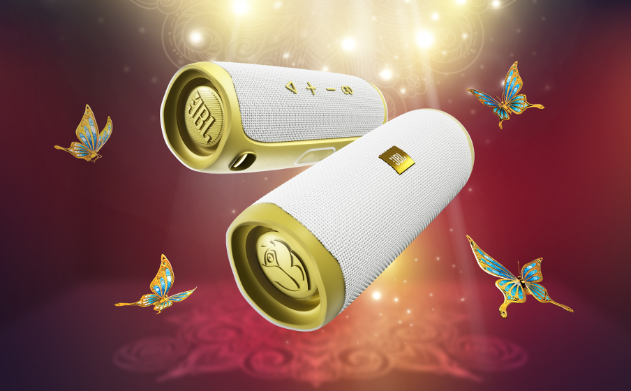 JBL Flip 5 Tomorrowland Edition Klinkt beter dan ooit - Image