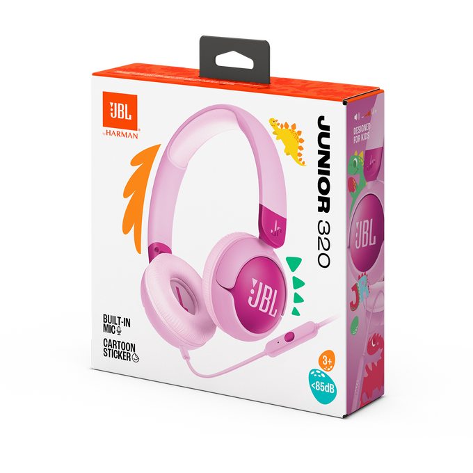 JBL Junior 320BT - Draadloze on-ear koptelefoon voor kinderen - Groen - Online Radio