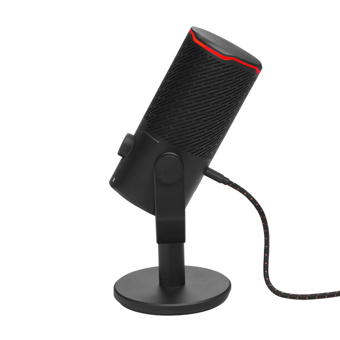 JBL QUANTUM STREAM STUDIO USB Stand-Alone, 4 Mic Directivity Usb Microfoon Met 3 Condensatormicrofoons Telewerk Gamer Contentmaker Streamer Pc Mac Ps4 Ps5 Switch Compatibel Zwart