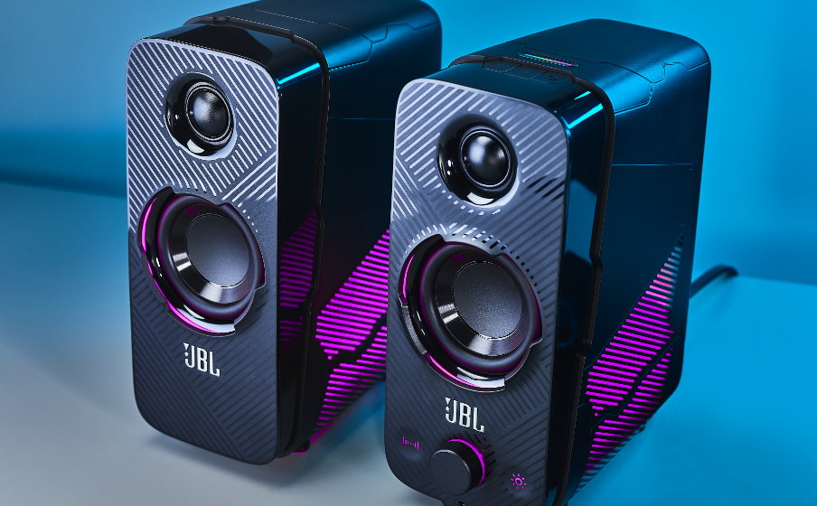 Storen Zaklampen verkiezen JBL Quantum Duo | Pc-luidsprekers voor gaming