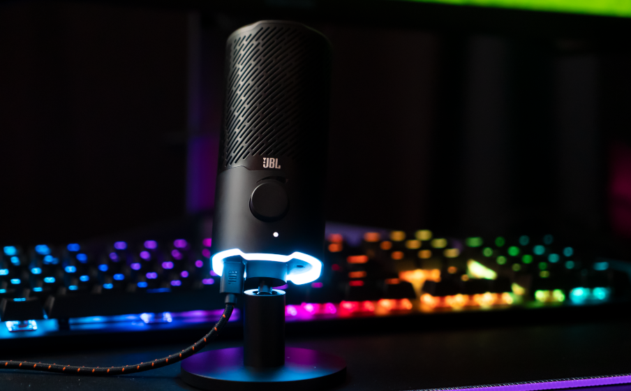 JBL Quantum Stream | Hoogwaardige USB-microfoon met dubbel opname