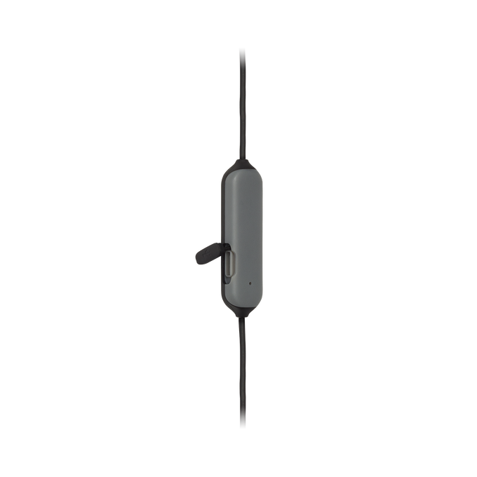 JBL Endurance RUNBT - Black - Sweatproof Wireless In-Ear Sport Headphones - Detailshot 2 image number null