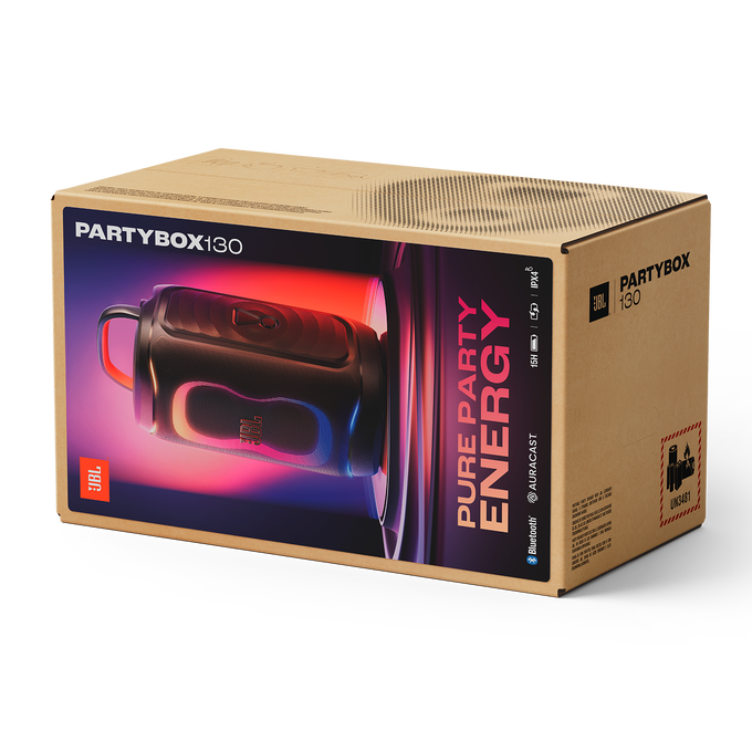 JBL PartyBox 130 | Draagbare partyluidspreker met legendarisch JBL