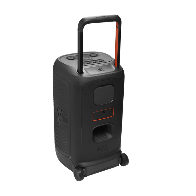 JBL PartyBox On-The-Go - Draagbare partyluidspreker met draadloze Bluetooth-streaming, ingebouwde verlichting en draadloze microfoon, in zwart JBL PartyBox On-The-Go - Draagbare partyluidspreker met draadloze Bluetooth-streaming, ingebouwde verlichting en draadloze microfoon, in zwart