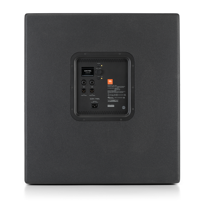 JBL EON718S - Black - Powered 18-inch PA Subwoofer - Back image number null
