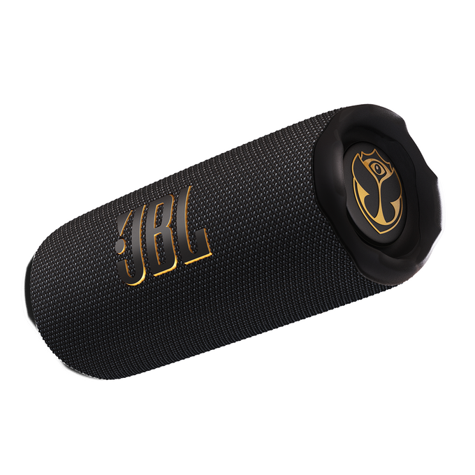 JBL Flip 7 Tomorrowland | Draagbare water- en valbestendige