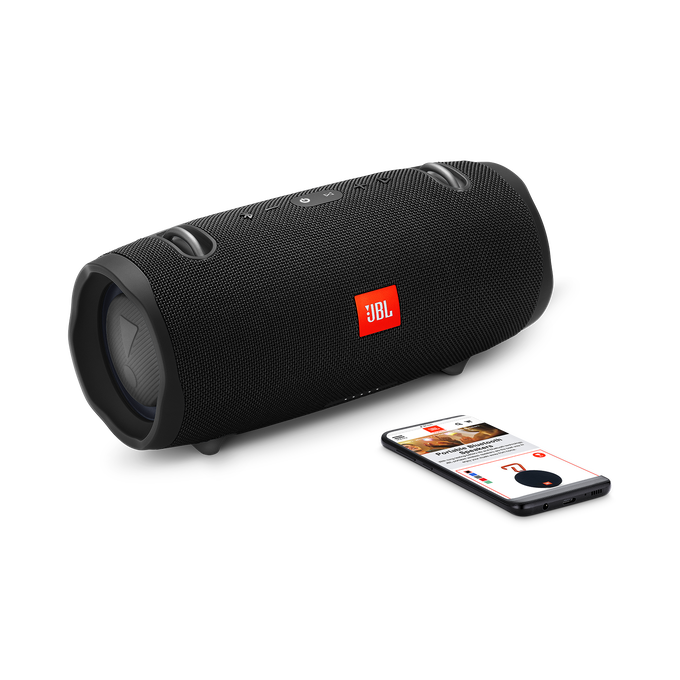 JBL Xtreme 2 - Midnight Black - Portable Bluetooth Speaker - Detailshot 1 image number null