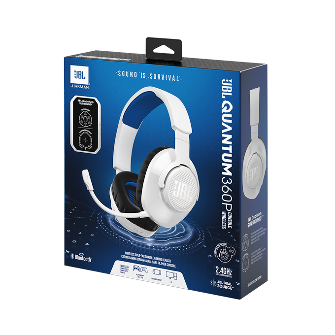 JBL Quantum 360P Console Wireless | Draadloze over-ear console
