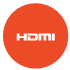 Meerdere 4K video HDMI-ingangen