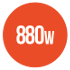 BAR 1000 880 W uitgangsvermogen - Image