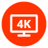 Een echte 4K connectiviteit met 3 HDMI-ingangen en HDMI-uitgangen (ARC)