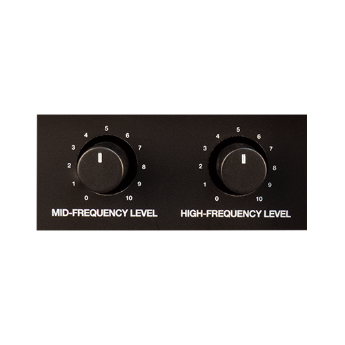 JBL 4312G Verzwakkers voor hoge en middenfrequentieniveaus. - Image