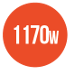 BAR 1300 1170 W uitgangsvermogen - Image